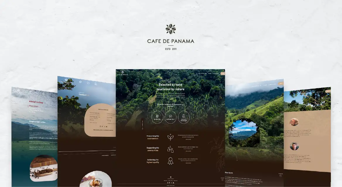 logotip cafe de panama 06